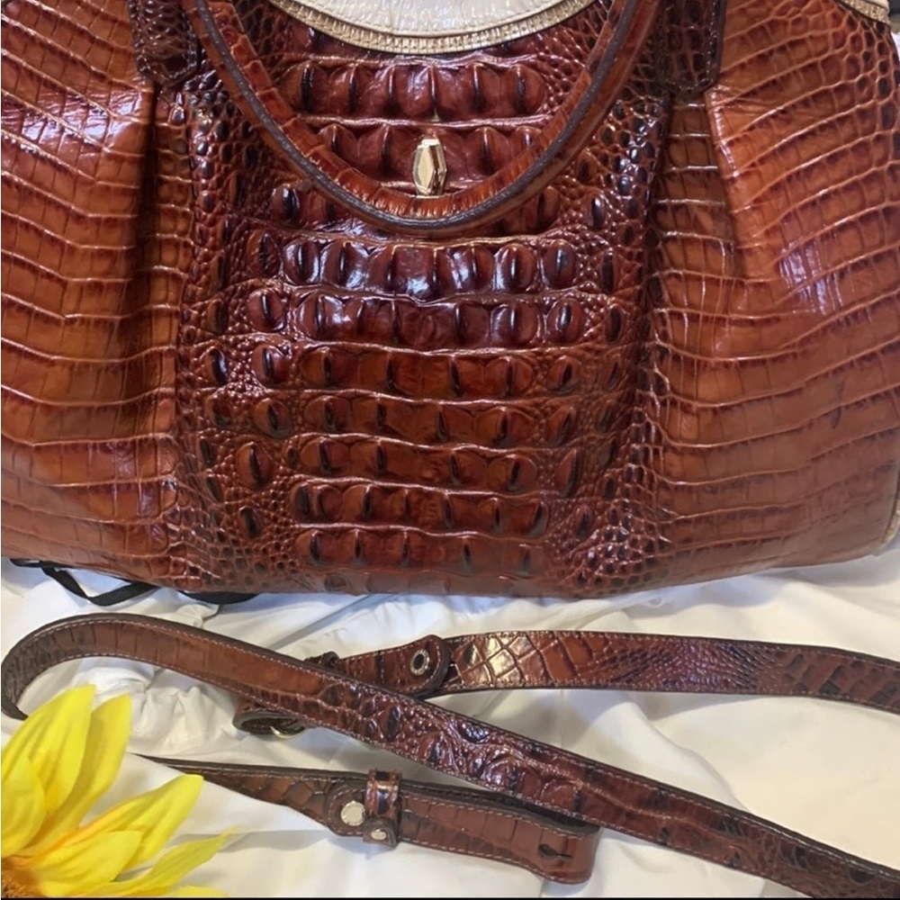 Brahmin Leather Satchel - Picture 2 of 4